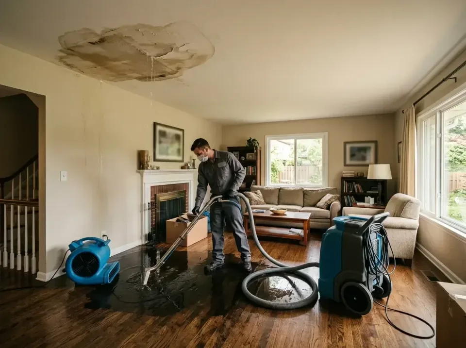 attic-pipe-burst-ceiling-drip-008 — frequently asked questions, Water Damage Restoration & Carpet Care in Taylor, AZ